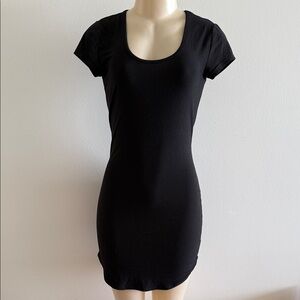 No Boundaries Classic Black Short Sleeve Dress